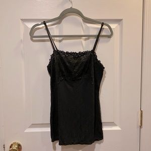 Felina Black Laced Cami